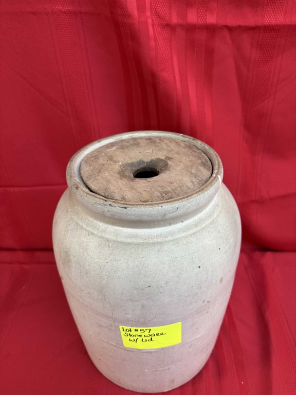 STONEWARE W/LID - Image 2