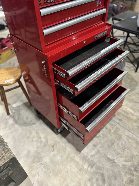 Husky 11 drawer tool box - Image 6