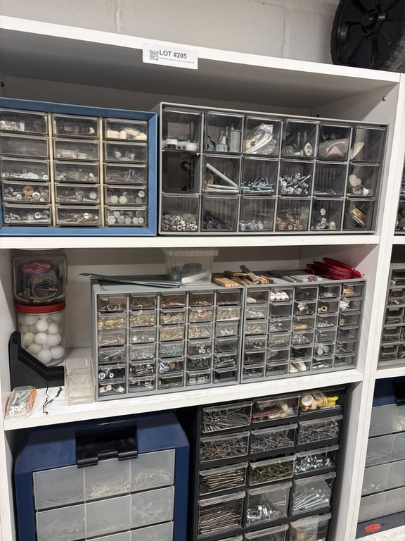 Hardware contents of 3rd white shelves - Image 2