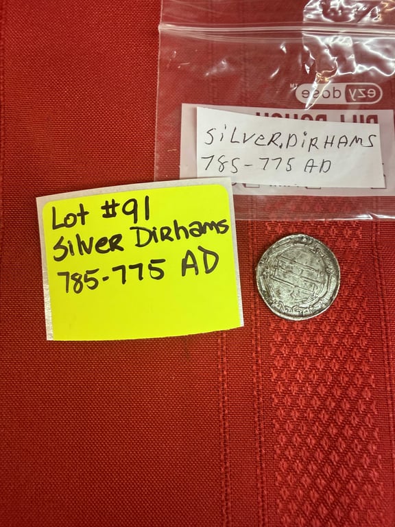 SILVER DIRHAMS 785-775 AD - Image 2