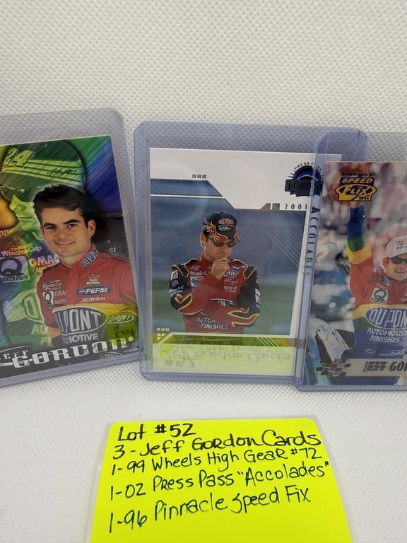 3 JEFF GORDON CARDS - Image 3