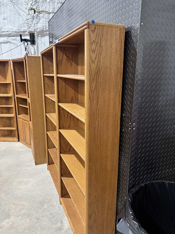 Matching Wooden Bookshelves - Image 3