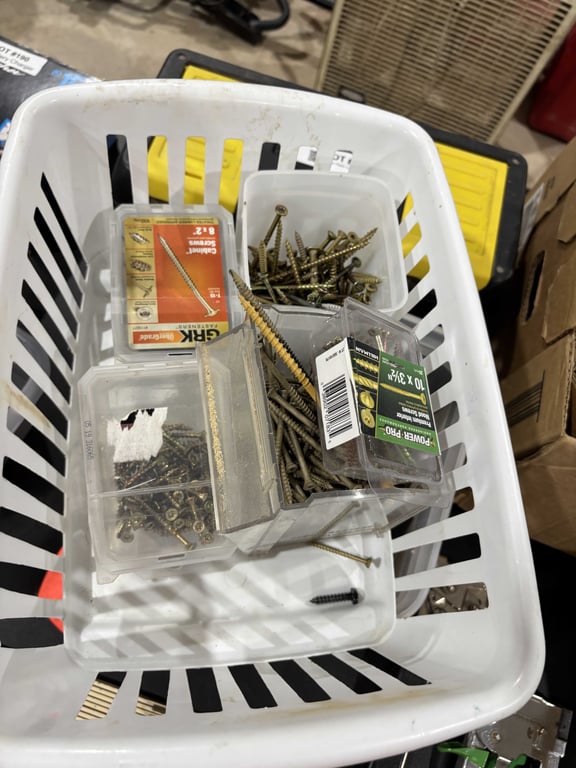Box of Misc Screws and Nails - Image 4