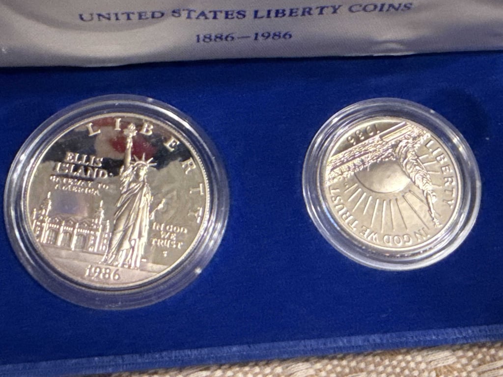 1886-1986 Silver United States Liberty Coins