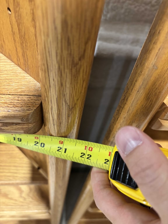 Matching Wooden Corner Shelves - Image 6