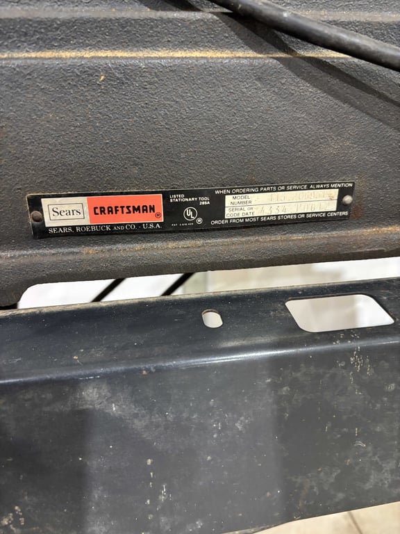 Craftsman jointer - Image 4
