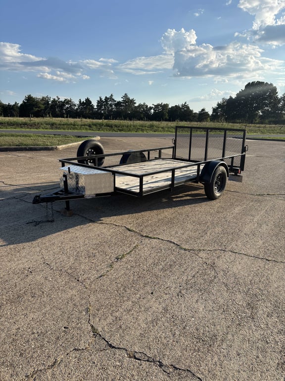 12’ 2024 Precision utility trailer 