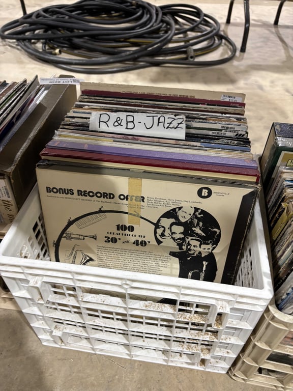 4 Totes of Records - Image 5