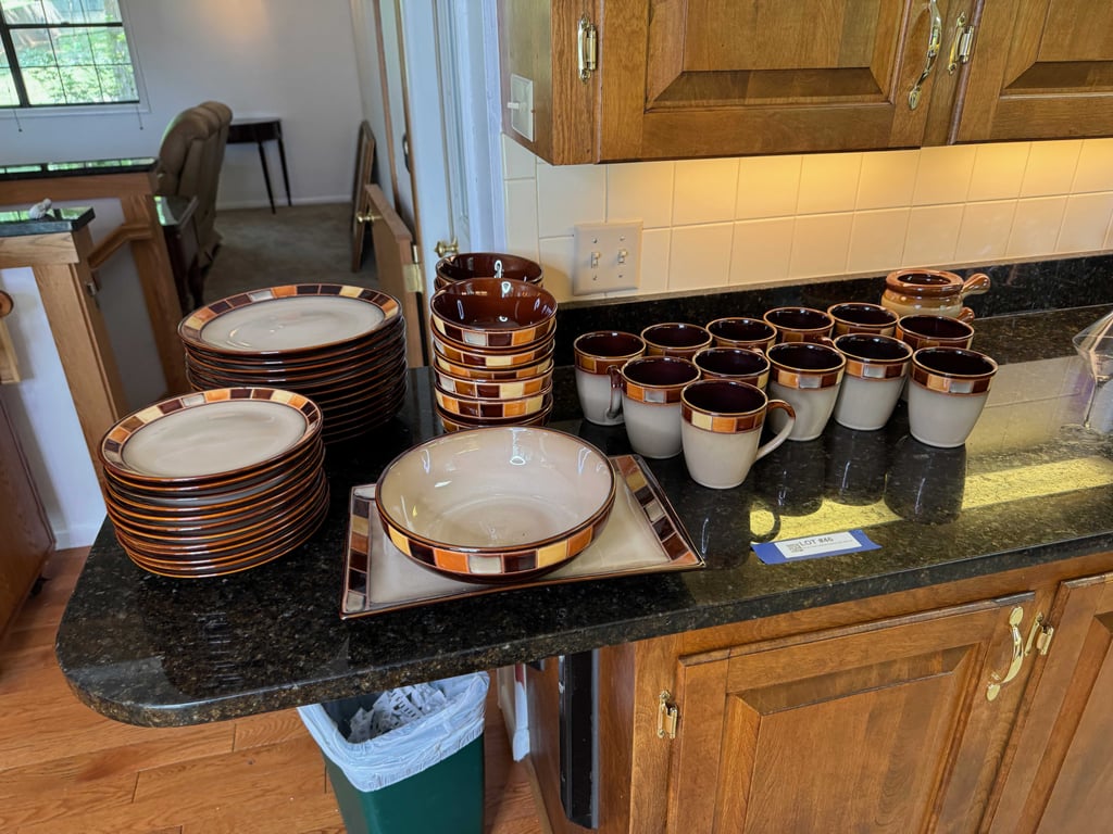 50 pc Casa Estabana Gibson Elite dish set