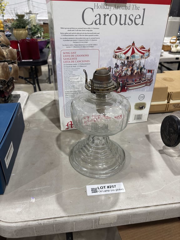 Oil Lamp (no globe)
