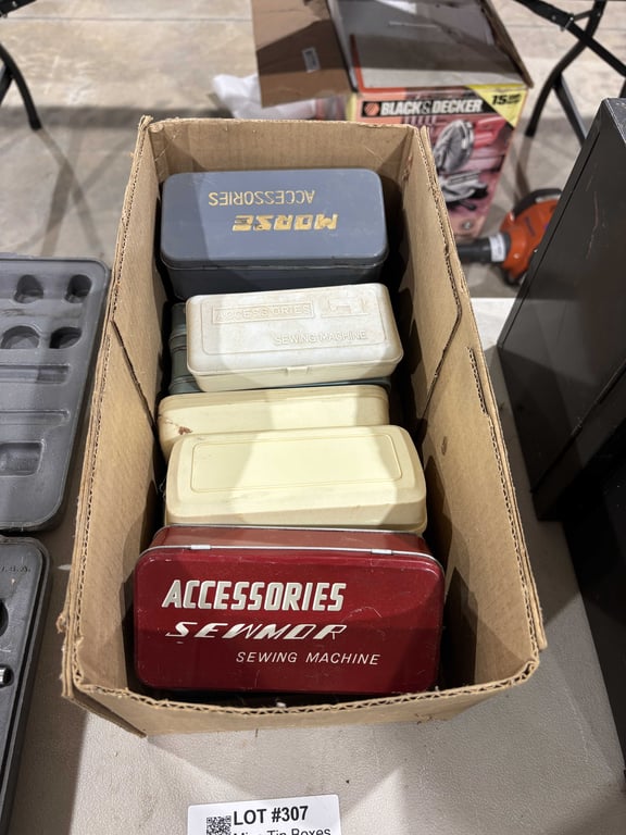 Misc Tin Boxes