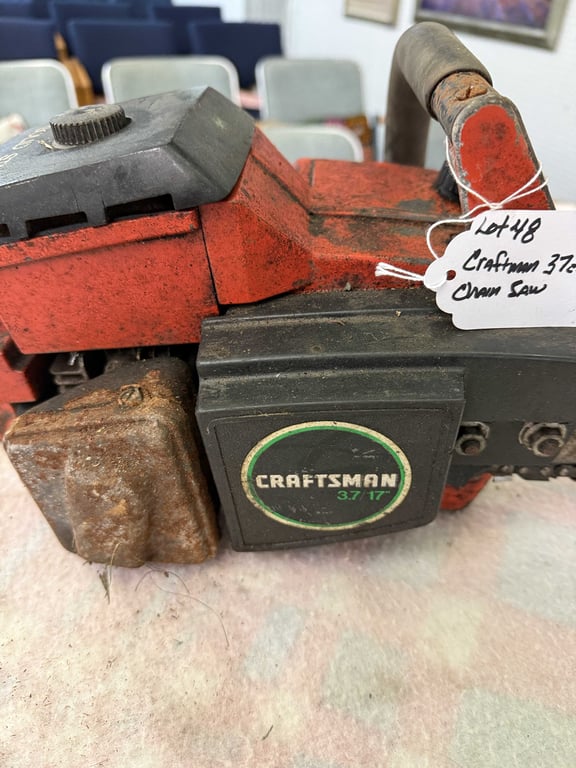 VTG CRAFTSMAN 37CC CHAIN SAW - Image 2