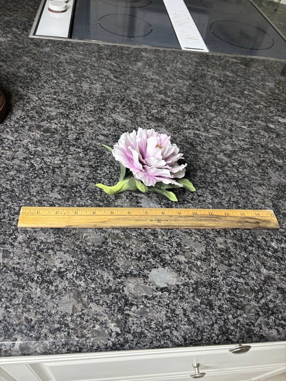 Lefton Peony Porcelain Floral Accent