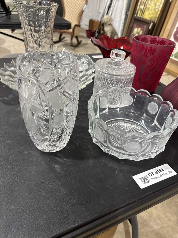 6 Pieces of Misc Glas - Image 2