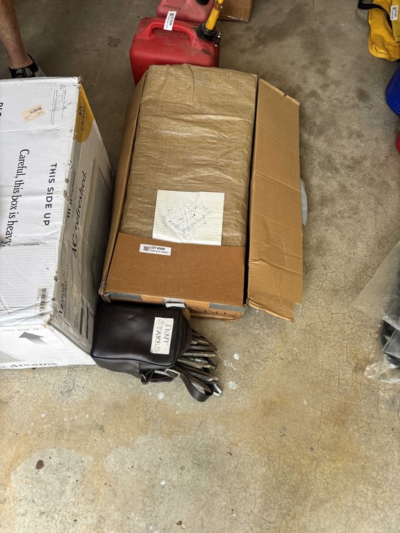 Tarps and stakes