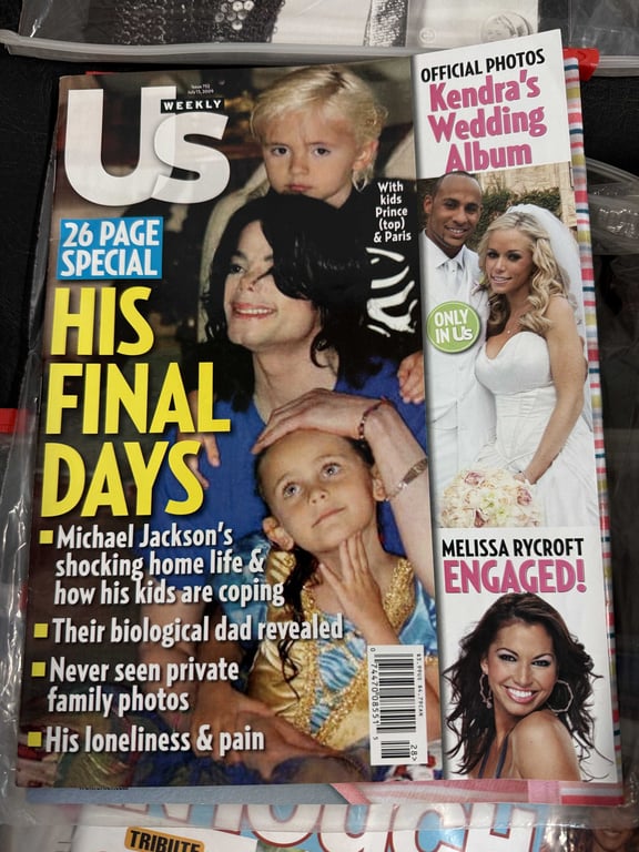 5 MICHAEL JACKSON COLLECTIBLE MAGAZINES - Image 4