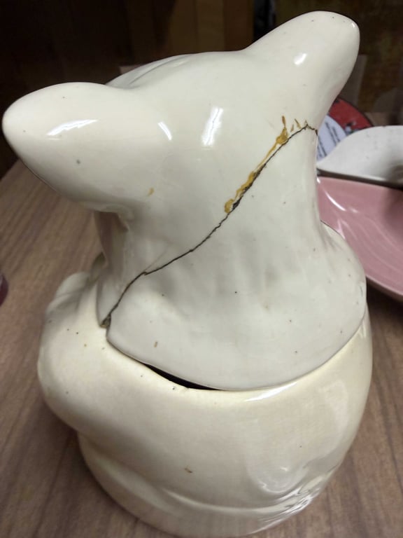 MCCOY BEAR COOKIE JAR (BROKEN) - Image 2
