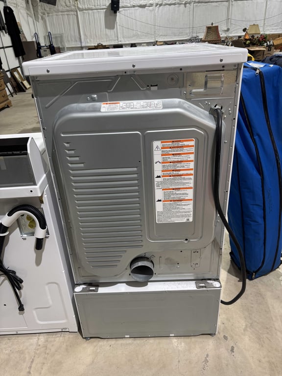 LG Front Load Dryer and Pedestal - Image 8