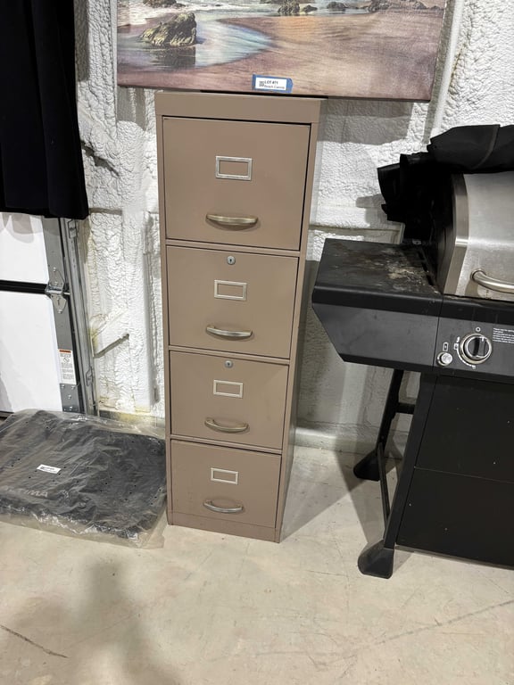 4 Drawer File Cabinet