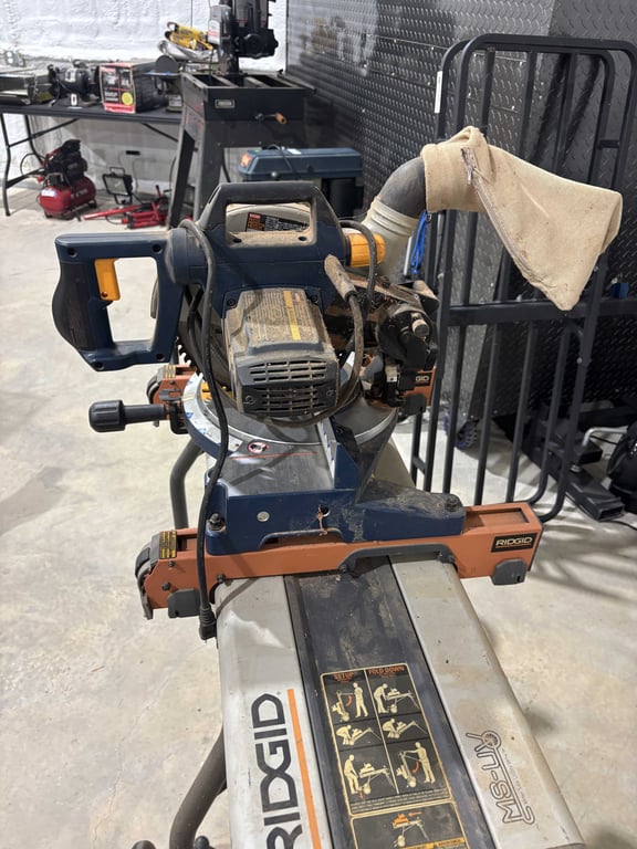 Ryobi Miter Saw & Ridgid Mobile Miter Saw Stand - Image 4