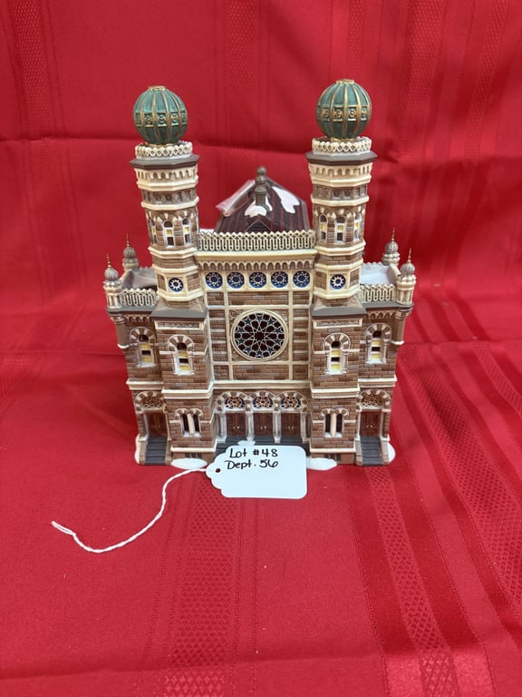 DEPT. 56 CHRISTMAS "CENTRAL SYNAGOGUE"