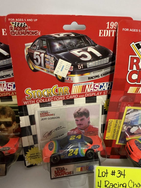 4 RACING CHAMPIONS JEFF GORDON - Image 3