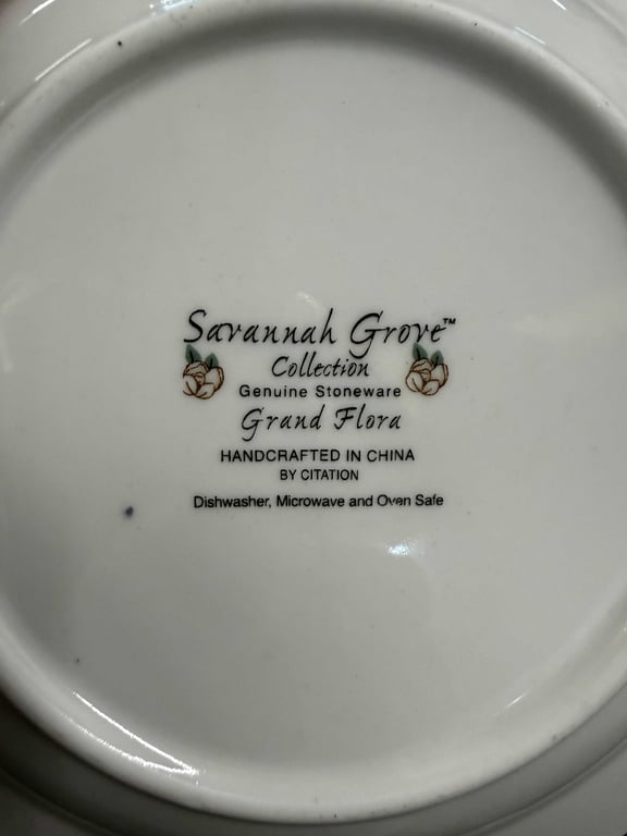 47 PCS GRAND FLORA DISHES - Image 3