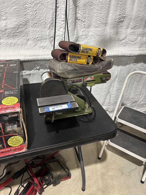 Central Machinery Belt & Disc Sander