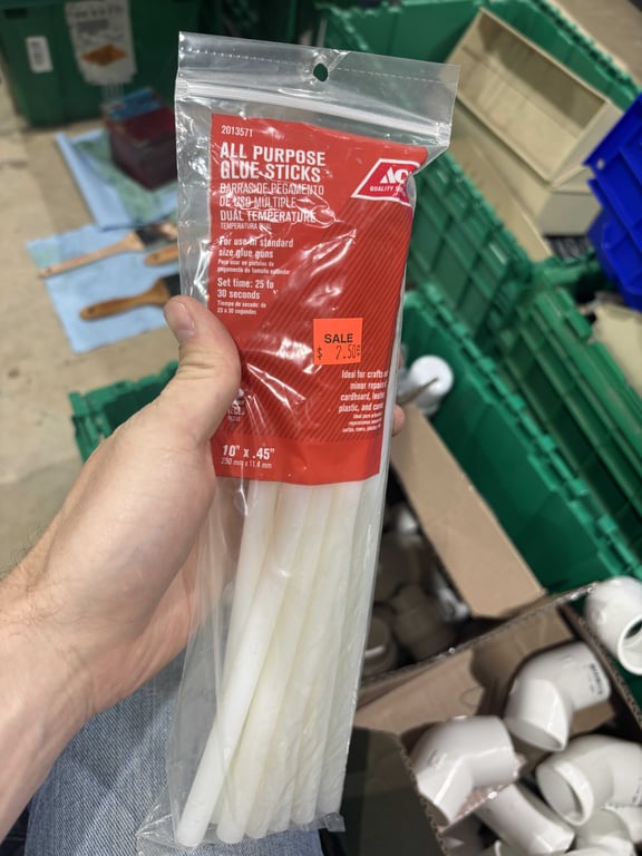 Tote of PVC fittings  - Image 5