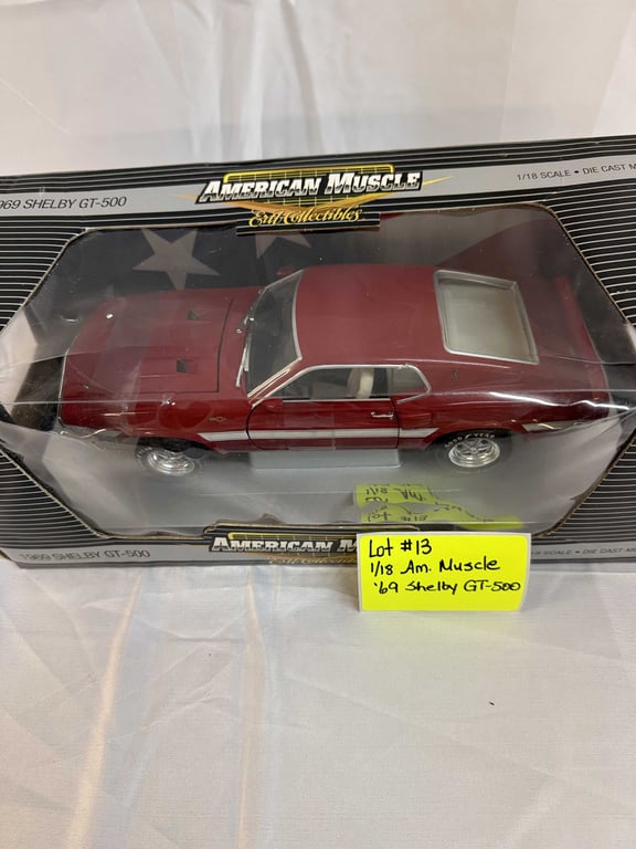 1:18 AM. MUSCLE 69 SHELBY GT 500 - Image 2