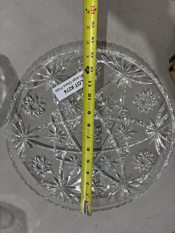 Large Glass Plate - Image 2