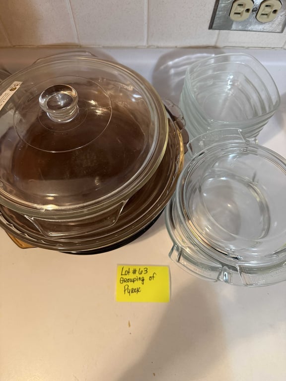 GROUPING OF PYREX