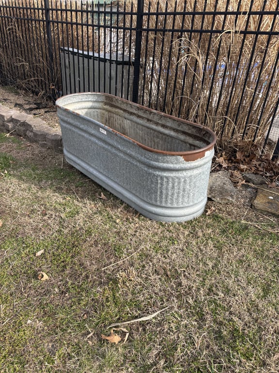 Galvanized Stock Tank