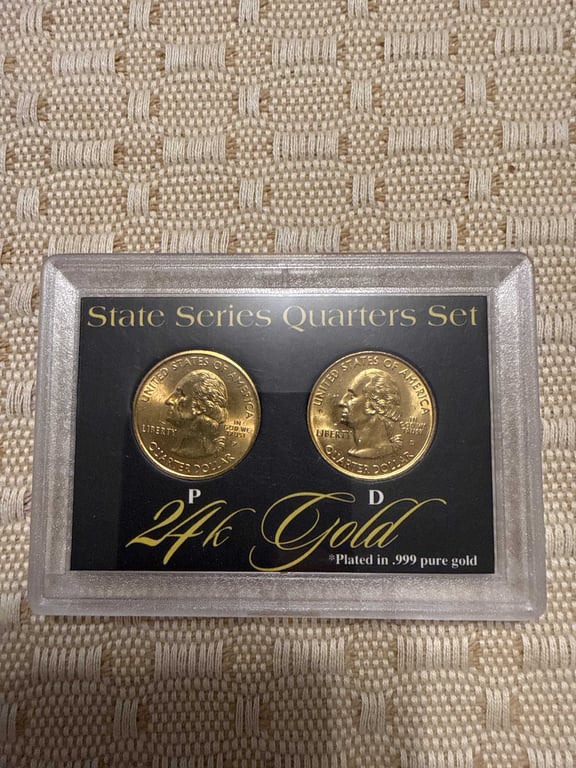 P&D 1999 State Quarters