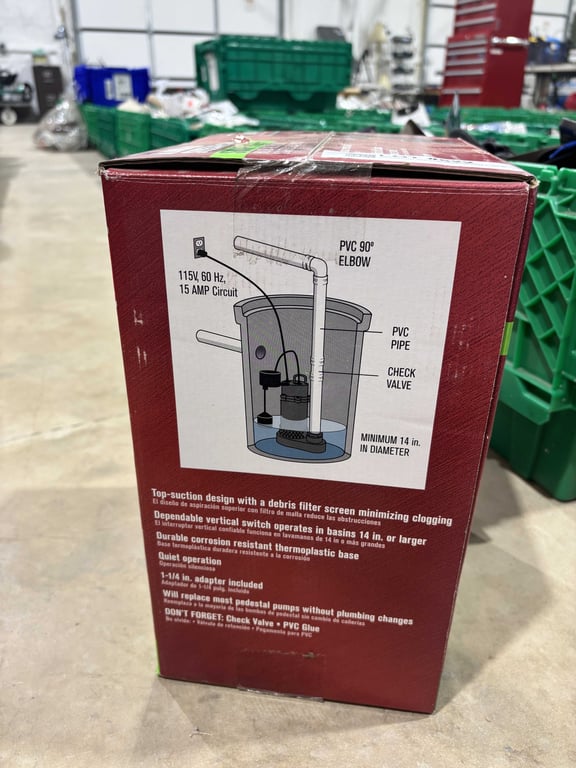 Aluminum Submersible Sump Pump - Image 4