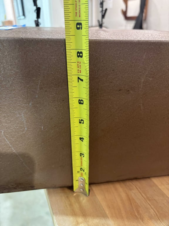 Metal John Bauman Safe w/ Key - Image 6