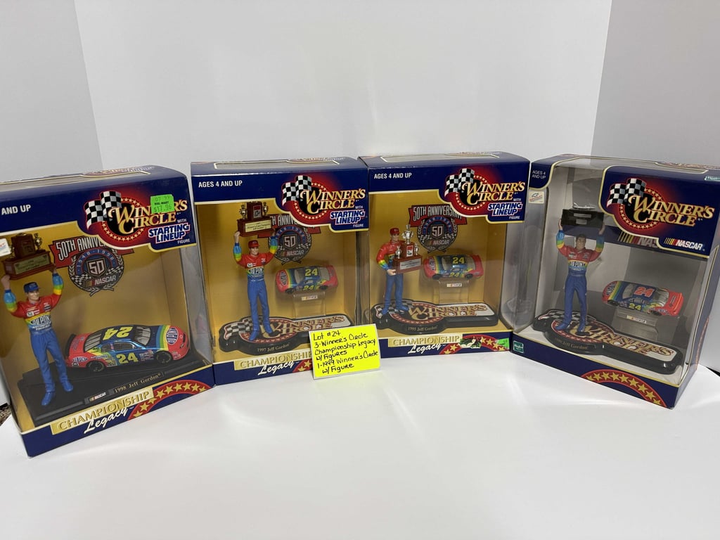 3 - WINNERS CIRCLE CHAMPIONSHIP LEGACY W/FIGURES 1 - 99 WINNERS CIRCLE W/FIGURE