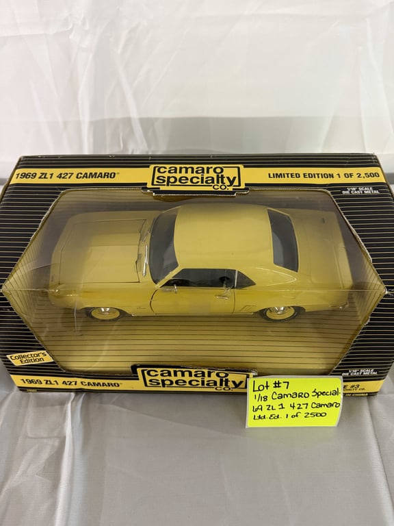 1:18 CAMARO SPECIALTY 69 ZL/427 CAMARO - Image 2