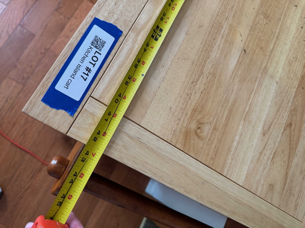 Kitchen island cart - Image 4