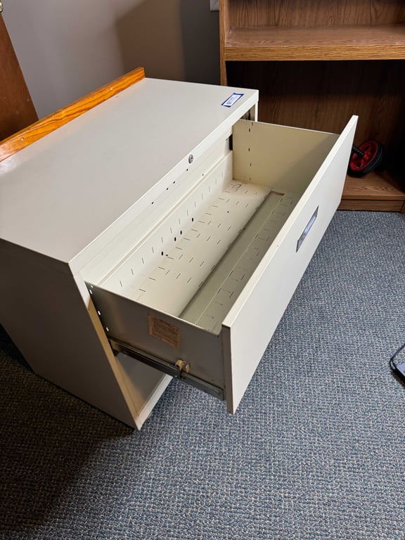 2 drawer oversized file cabinet - Image 3