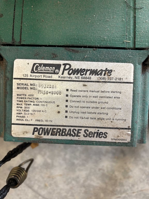 Powermate Generator - Image 4