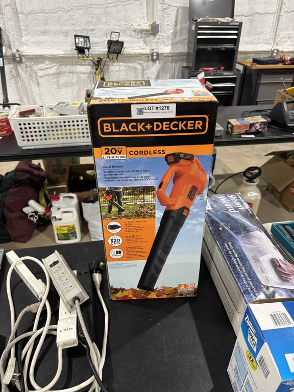 Black & Decker 20V cordless blower