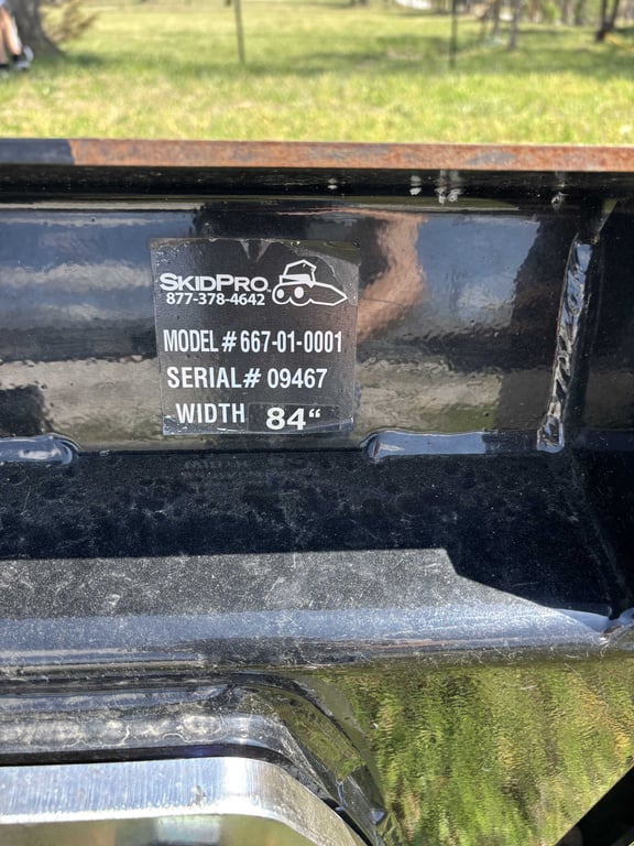 SkidPro 84" Dozer Blade - Image 3