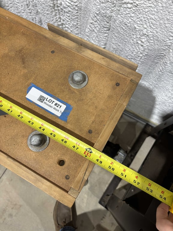 Wooden Work Table - Image 5