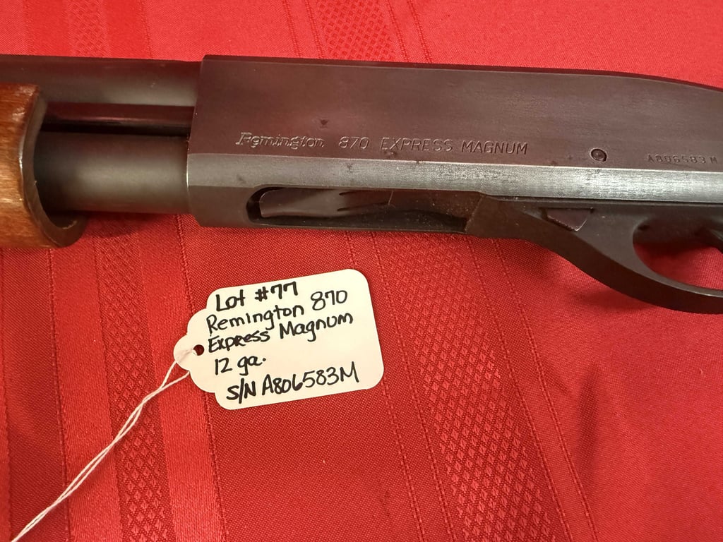 REMINGTON 870 EXPRESS MAGNUM 12 GA. S/N A806583M - Image 2