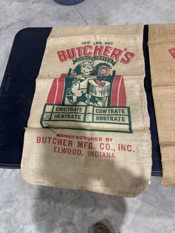 3 Burlap Sacks - Image 4