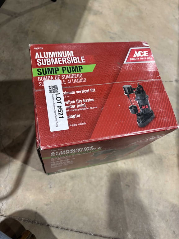 Aluminum Submersible Sump Pump - Image 2