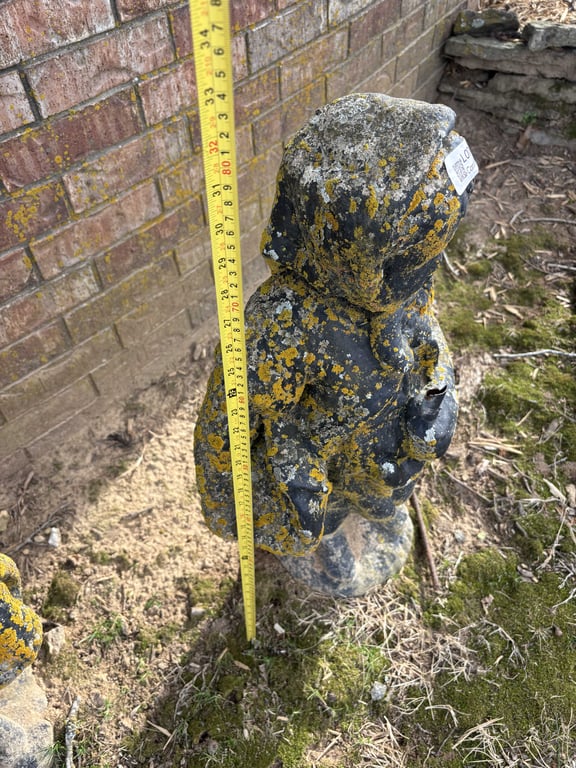 Two Concrete Statues - Image 4