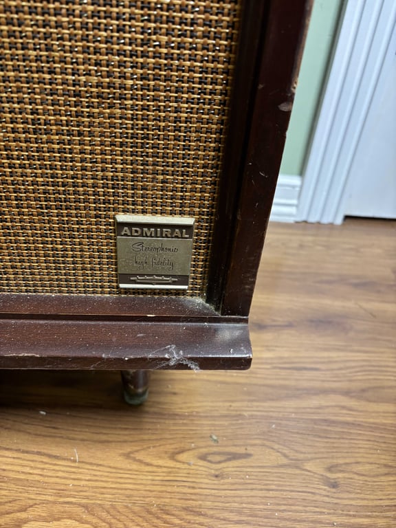 Vintage Record Player Cabinet  - Image 4
