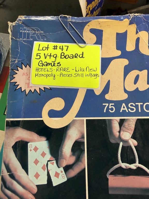 GROUPING OF VTG BOARD GAMES - Image 4